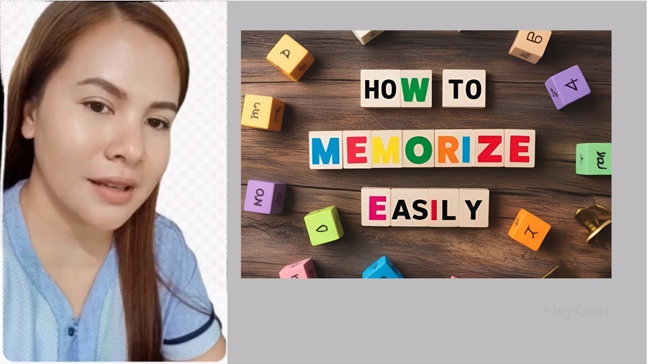 HOW TO MEMORIZE EASILY