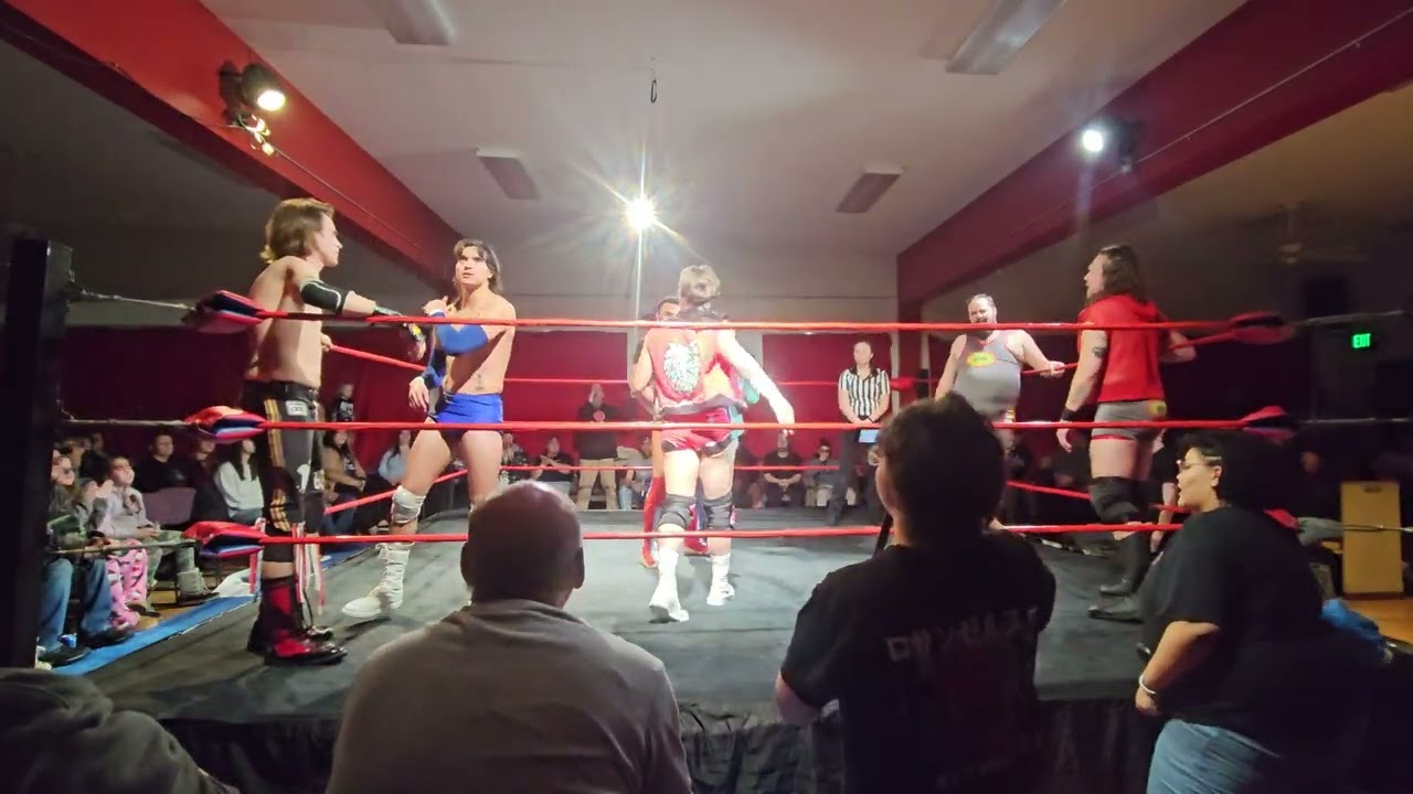 GLWA Tag Team Championship (C) Bed Influence vs Real Hype vs Pretty In Paradise 