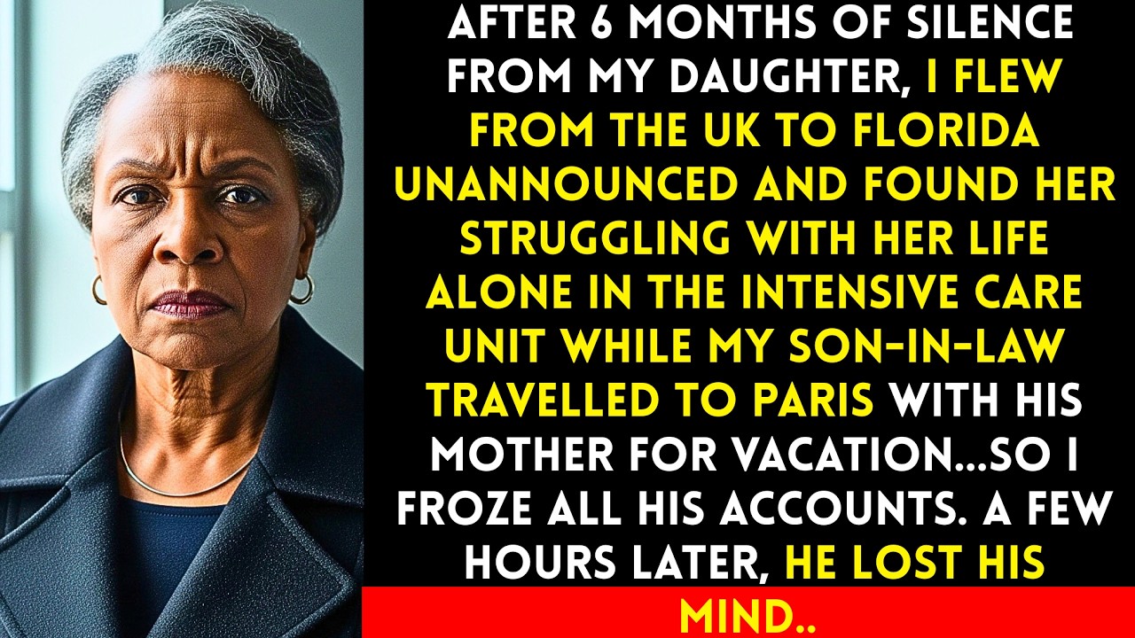 I Flew To Florida And Saw My Daughter Dying While My Son-in-law Went On Vacation In Paris So I..