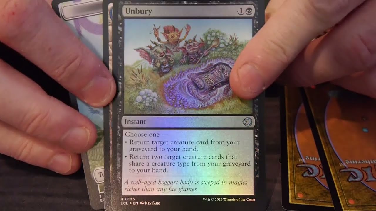 We open some Magic: The Gathering - Lorwyn Eclipsed Play Booster Packs