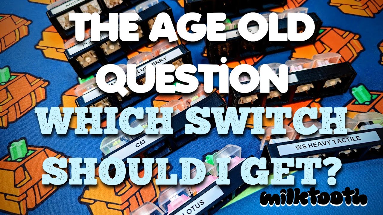 Which keyboard switch is right for YOU? One way to truly find out which switch you would enjoy best!