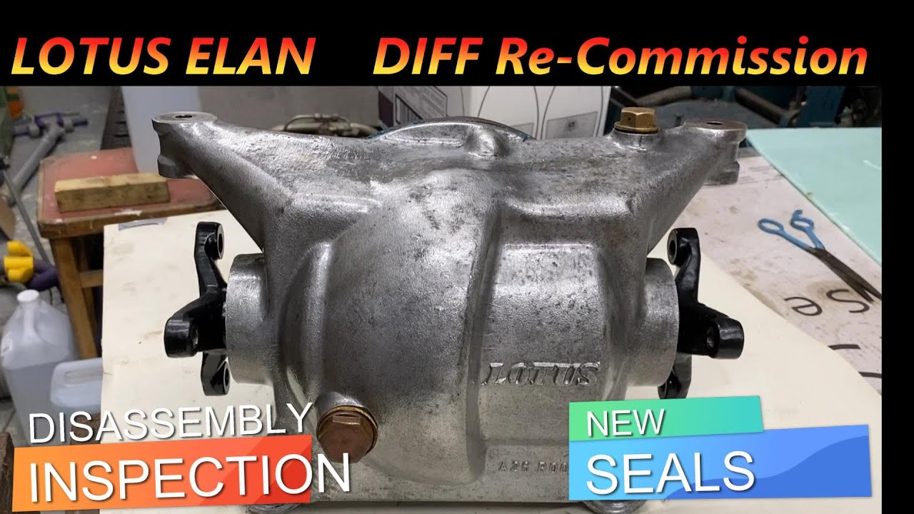 LOTUS ELAN DIFF RE-COMMISSIONING
