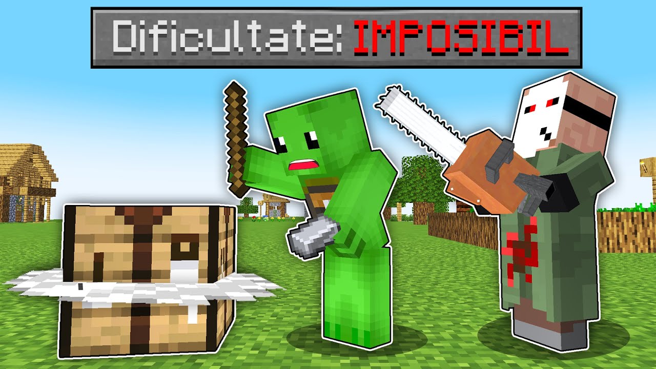 Minecraft dar Dificultatea este IMPOSIBILA !