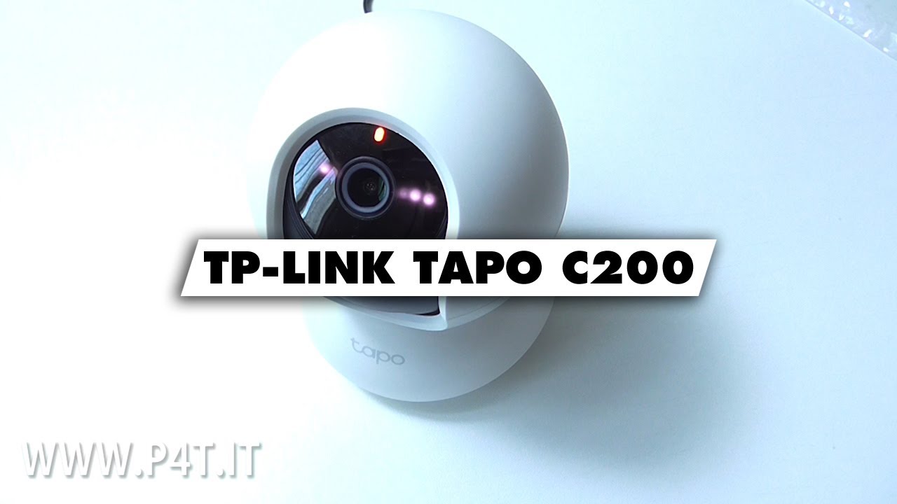 Telecamera WiFi TP-Link Tapo 1080P C200 con pan e tilt