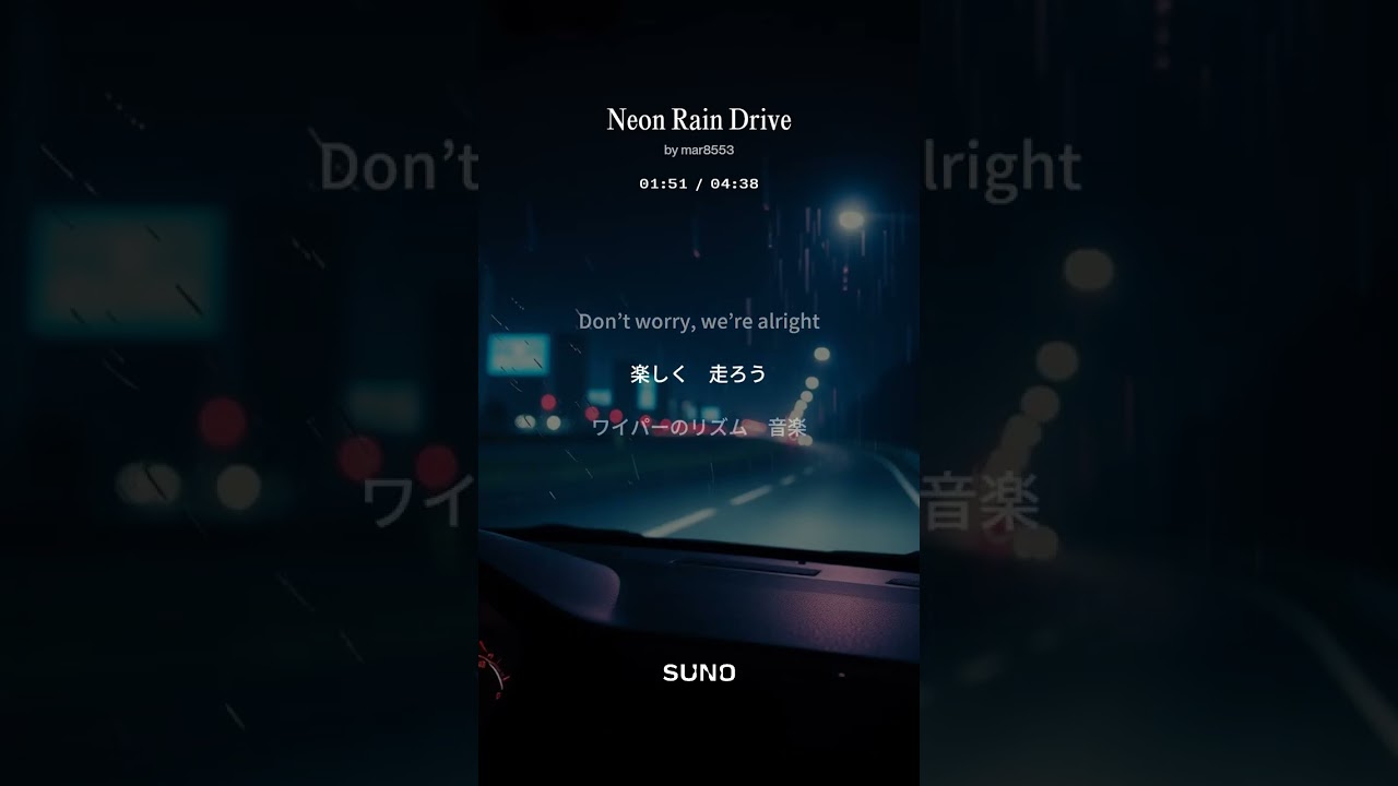 Neon Rain Drive