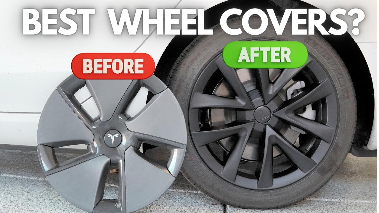 Teslaunch Arachnid Wheel Covers for Tesla Model 3 (Full Review & Installation!)
