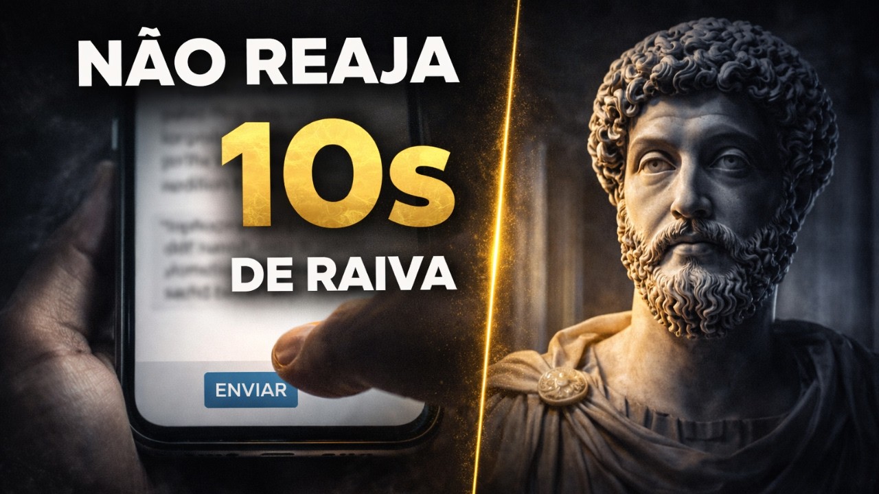 NÃO REAJA: 10 Segundos Pra Controlar a Raiva (Estoicismo)