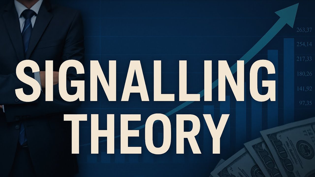 Мастер финансового менеджмента: раскрыта сигнальная теория структуры капитала!