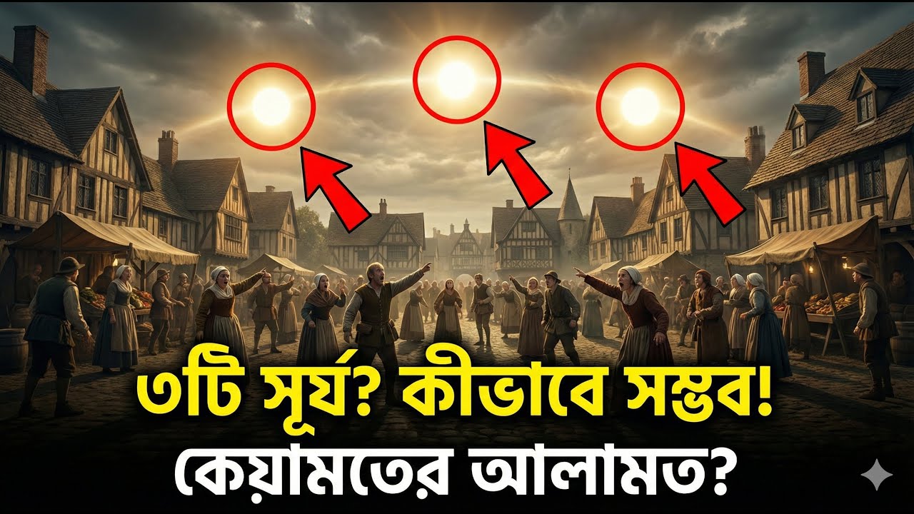 আকাশে একসাথে ৩টি সূর্য! 😱 ইতিহাসের সবথেকে অদ্ভুত ও বিরল ঘটনা | Sun Dog Phenomenon