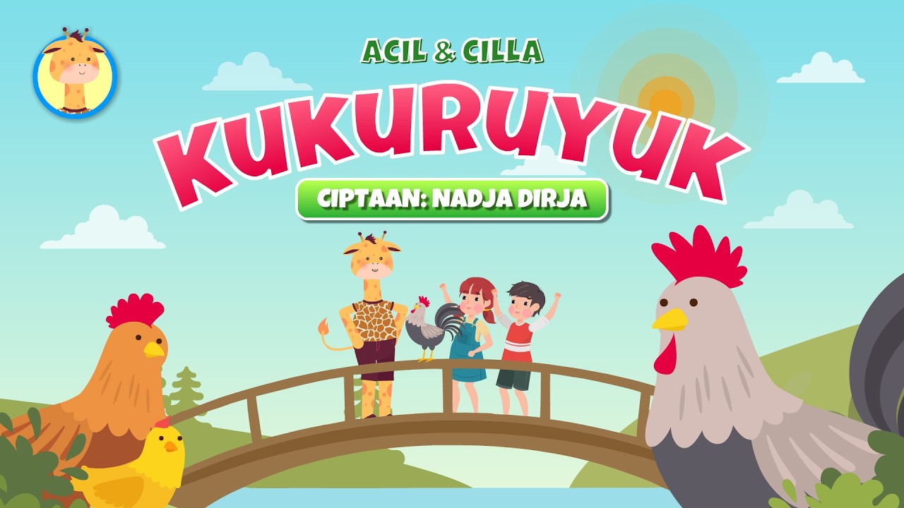 Kukuruyuk 🐔 | Lagu Anak Ceria | Lagu Anak Indonesia