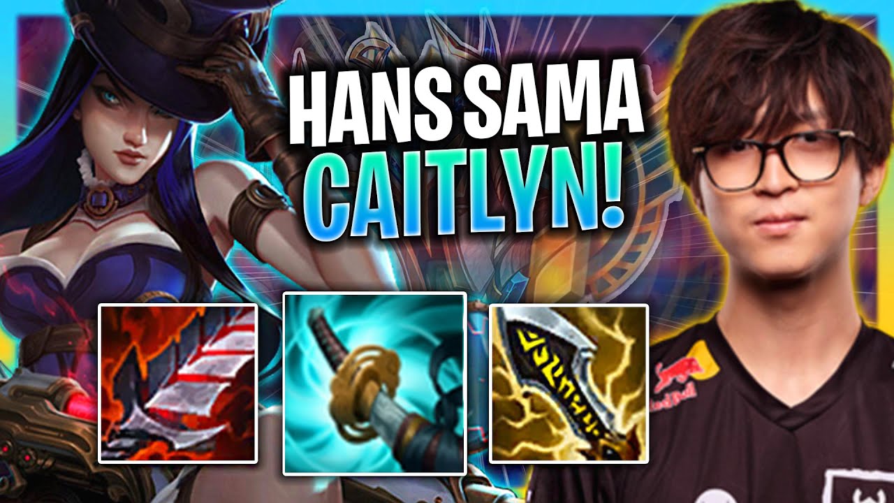 HANS SAMA IS SO CLEAN WITH CAITLYN! | G2 Hans Sama Plays Caitlyn ADC vs Ezreal!  Season 2023