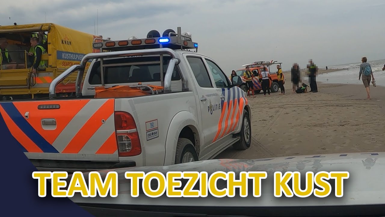 Politie Scheveningen | Zwemmers in de problemen | Team Toezicht Kust | Bureau Hofstad