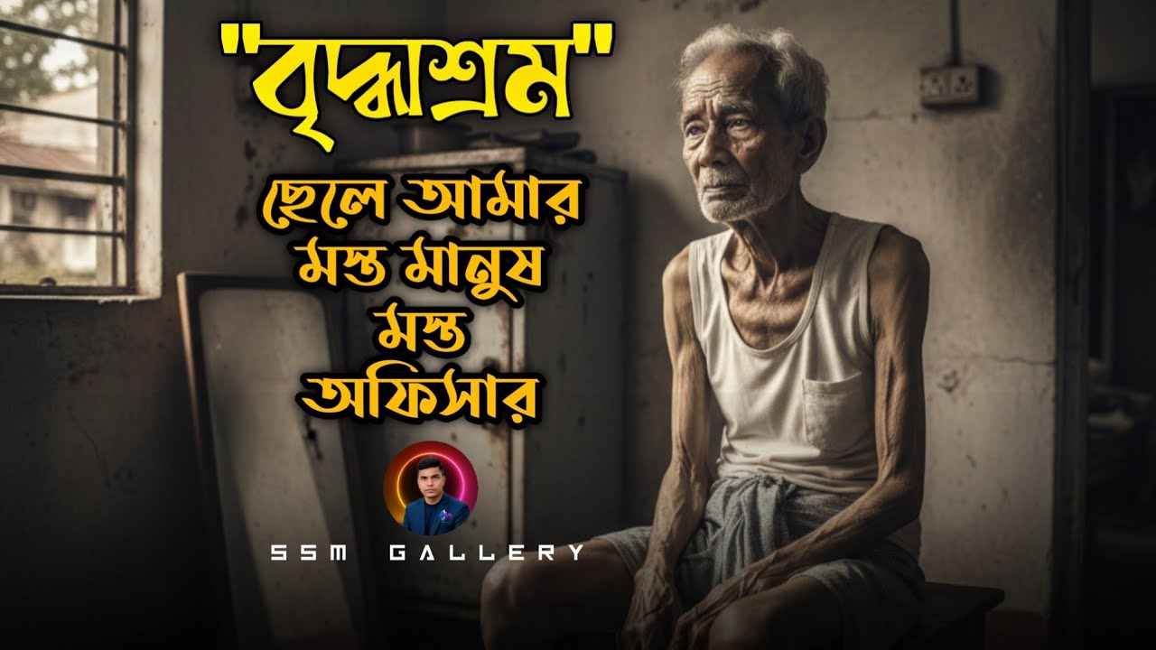 ছেলে আমার মস্ত মানুষ মস্ত অফিসার || বৃদ্ধাশ্রম || Briddhashram || SSM Gallery