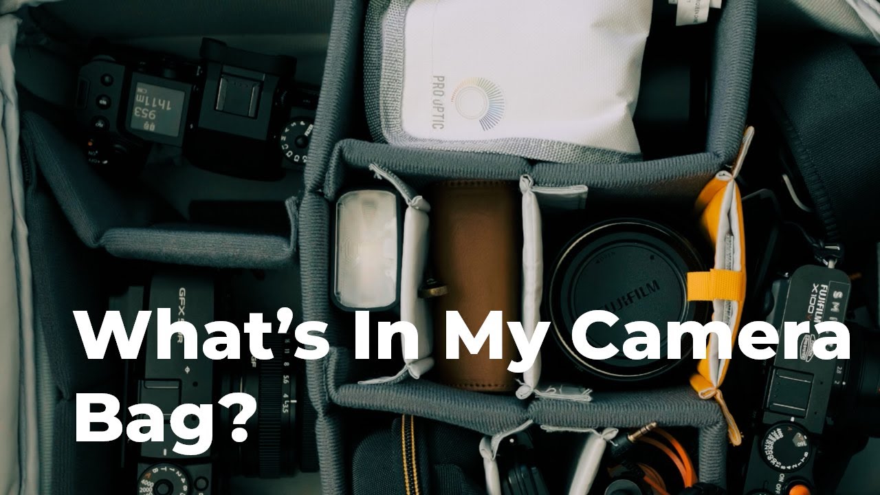 What's in my Camera Bag 2022. Fujifilm x100v, gfx50r and xh2s.