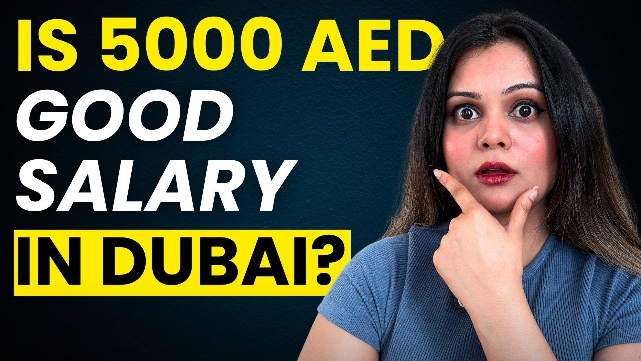 Is 5000 AED Good SALARY In Dubai? ✅ | Is AED 5k enough to live in Dubai? ✅