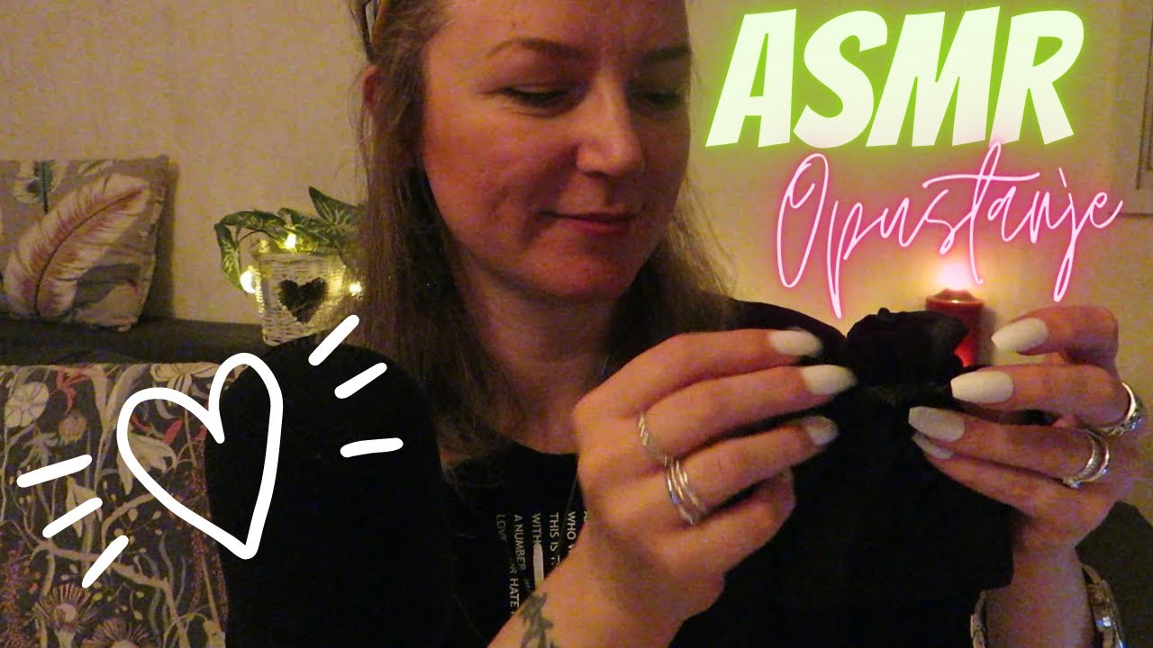 ASMR ♡ Opustanje uz Nezni Sapat i Igranje sa ``Krpicom`` ♡ Very Close Whisper