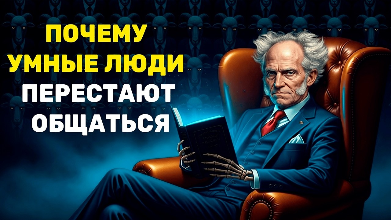 Почему умные люди перестают общаться с большинством - Шопенгауэр