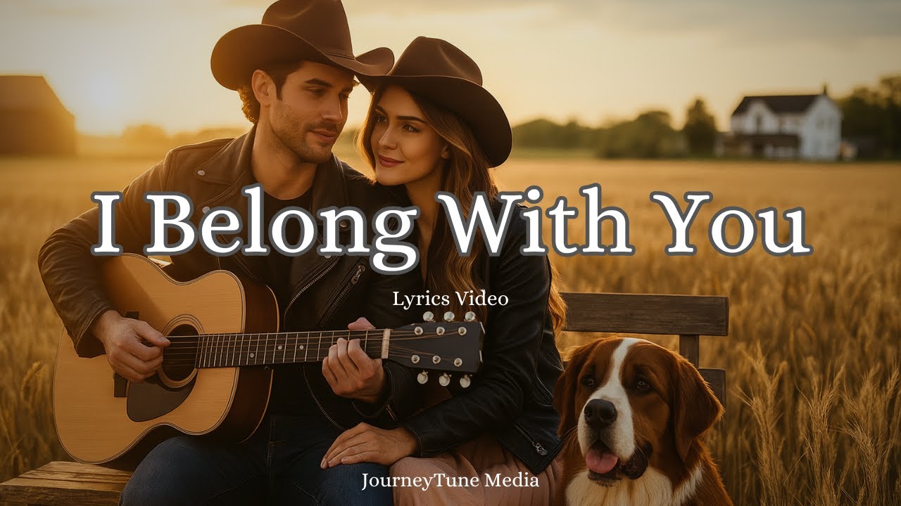 I Belong With You | A Beautiful Romantic Country Love Song (Official Lyrics Video)