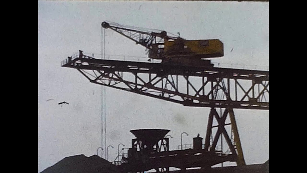 Le port de Thionville en 1965