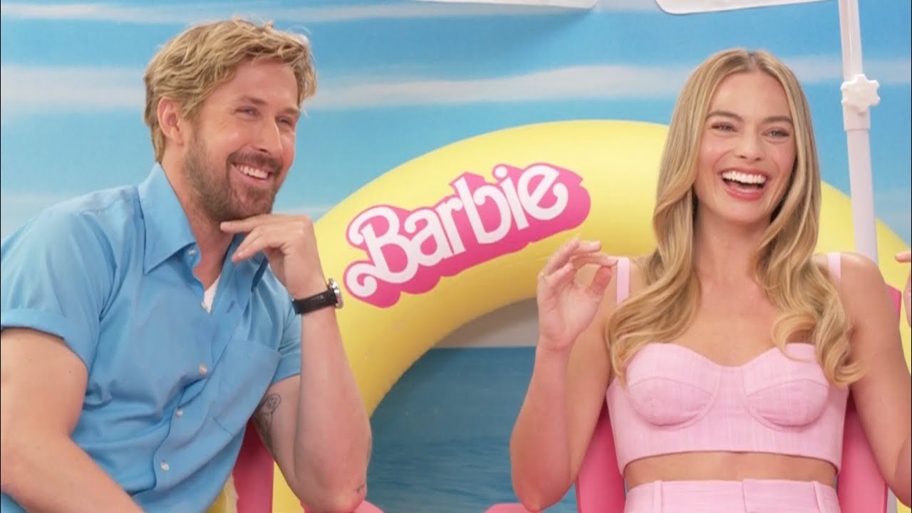 BARBIE Hilarious Interview | Margot Robbie & Ryan Gosling On 