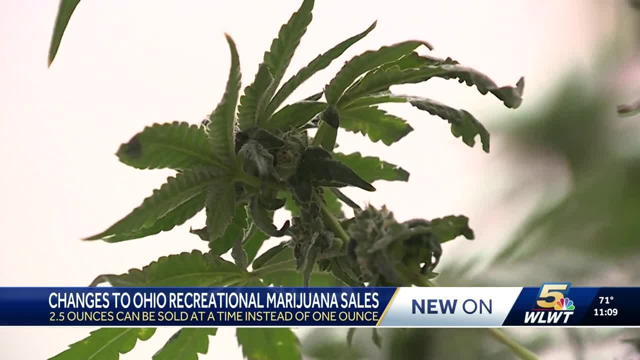Ohio dispensaries increase limit on marijuana sales to 2.5 ounces for customers