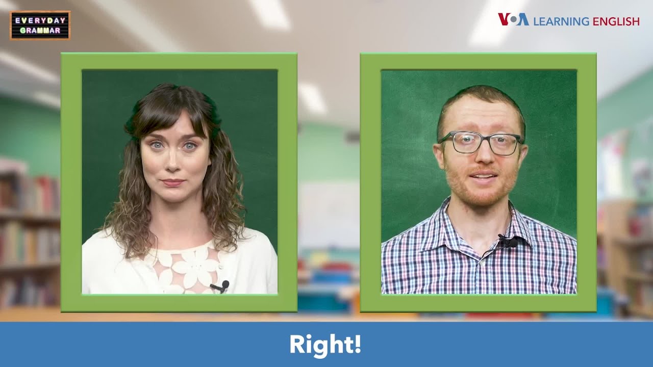 Everyday Grammar TV: How to Wish other People Well, Part 1