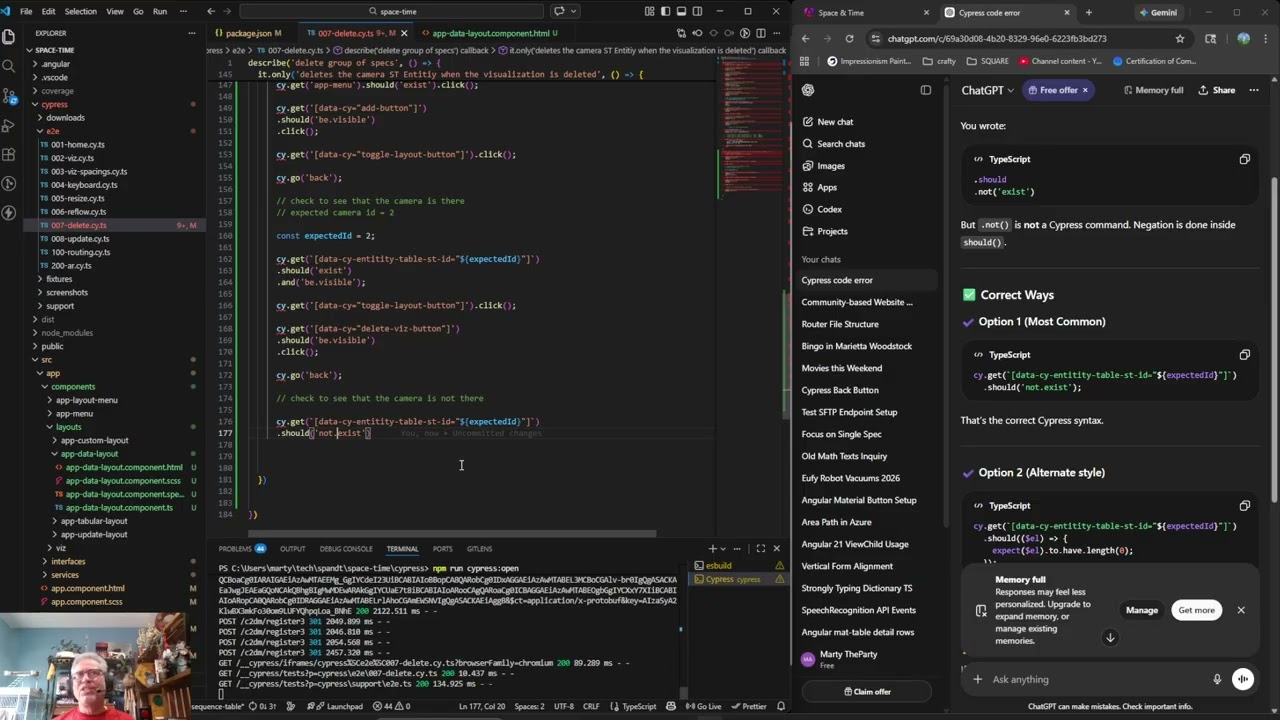 410 -ThreeJS and Angular Space And Time Application: Issue Complete
