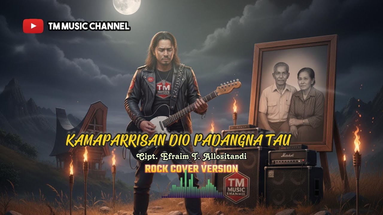 Lagu Toraja || KAMAPARRISAN DIO PADANGNA TAU - Cipt. Efraim T. Allositandi - Rock Cover Version