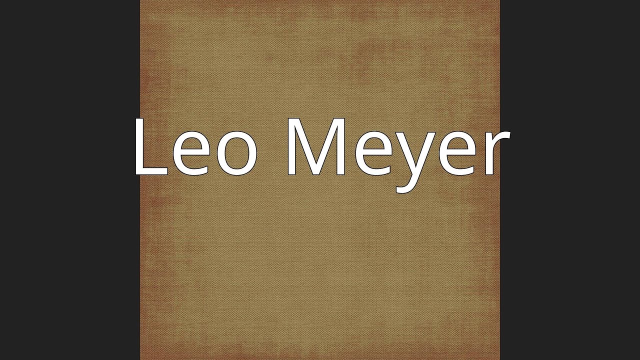 Leo Meyer
