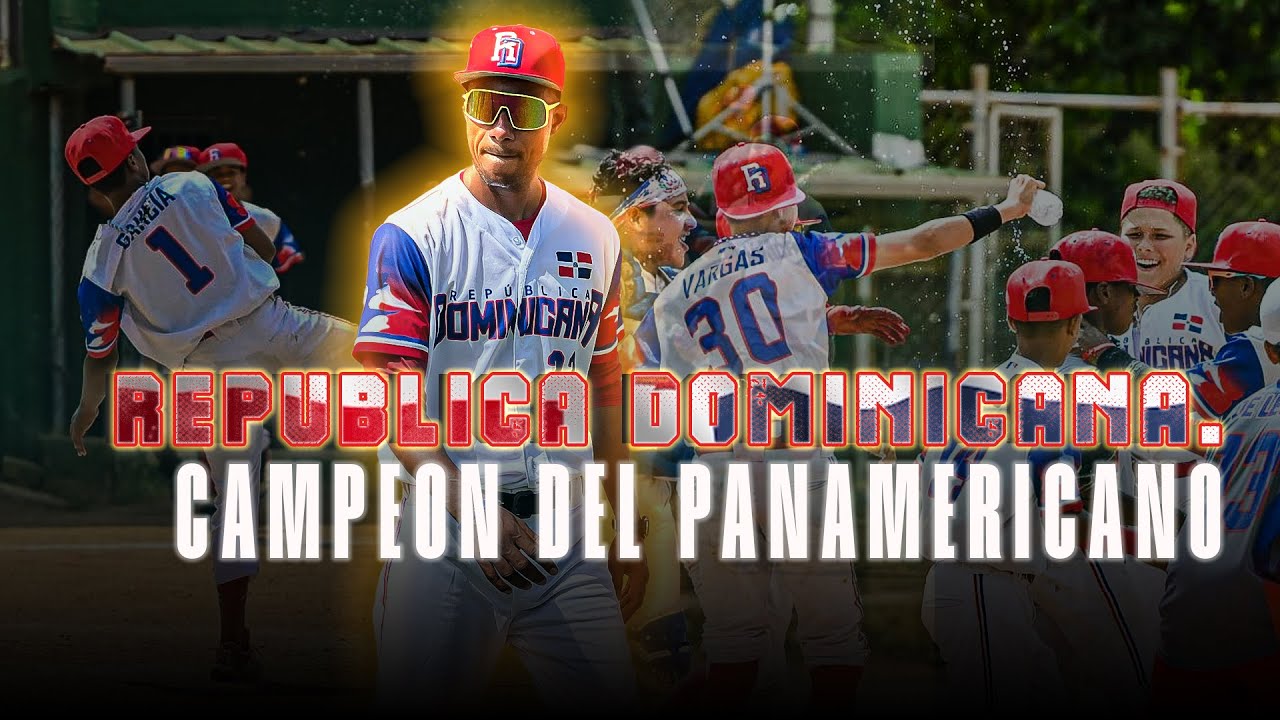 Campeones del Panamericano. REP. DOM.