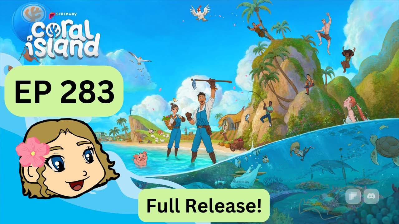 Coral Island Full Release Ep 283 / YR 3 Fall / AntagonistKim Playthrough