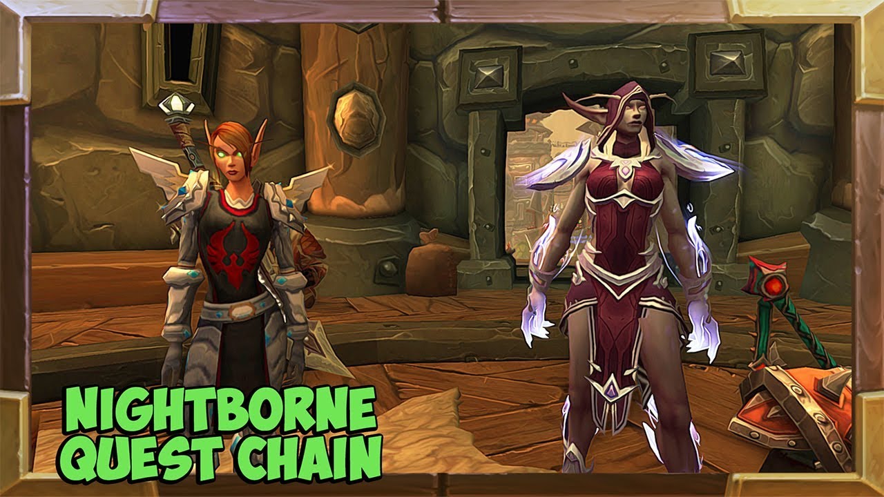 World of Warcraft Legion Quest - Silvermoon City