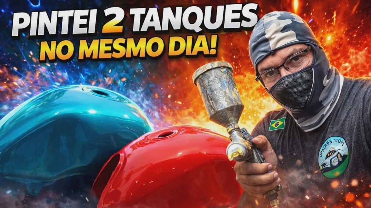 PINTEI DUAS TITAN NO MESMO DIA