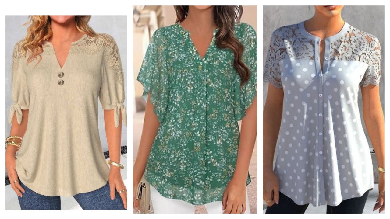 BLUSAS DE MODA PARA MUJERES 2026 #topideas