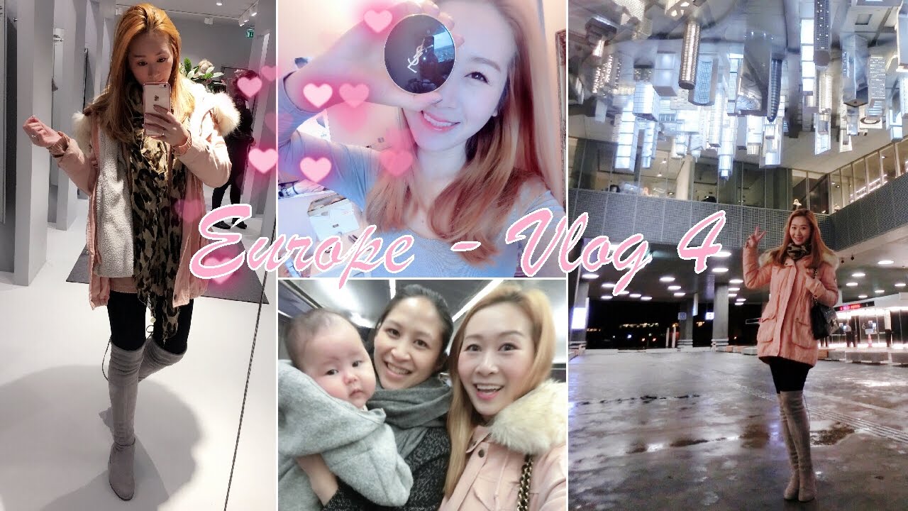 EUROPE 🇪🇺 VLOG 4 - CLOTHES SHOPPING - DATE WITH COUSIN & SAYING BYE TO MY SISTER FRIEND AND BABY ♥
