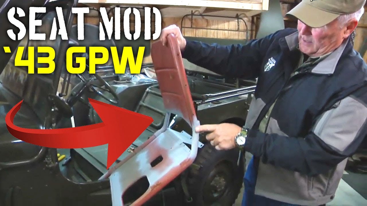 Seat Mod in the 1943 Ford GPW Restoration