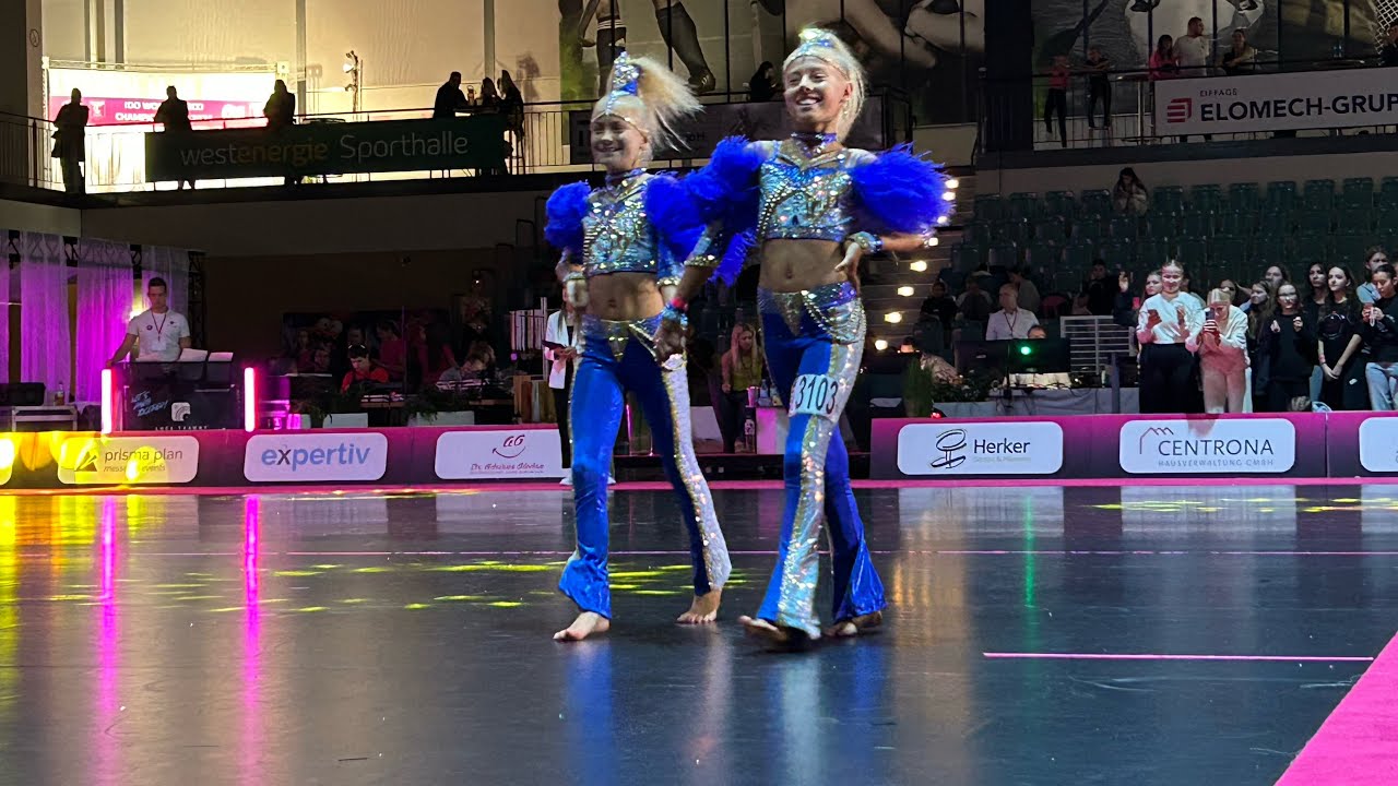 Alma Kolsbjerg Nielsen / Emily Barmer Beicker Knudse - Disco Dance World Championships 2024