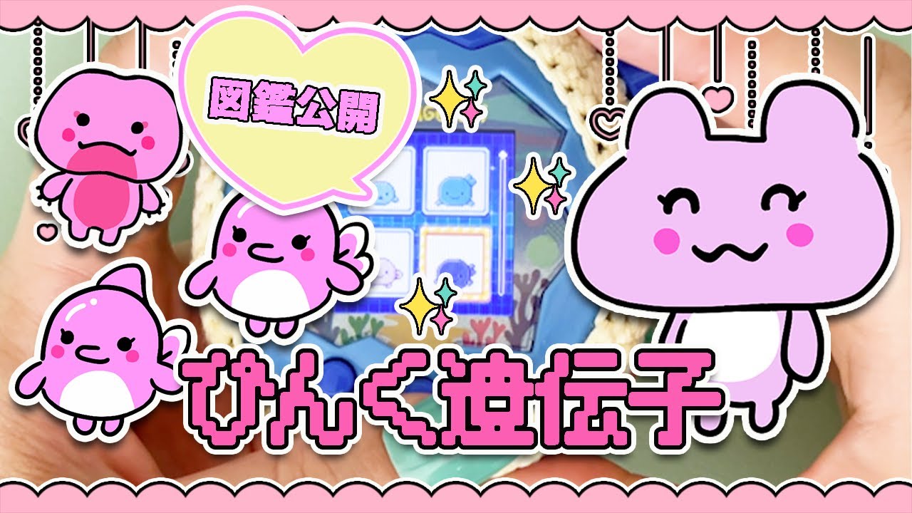 オールピンクのかわずっちを進化させてみた✨