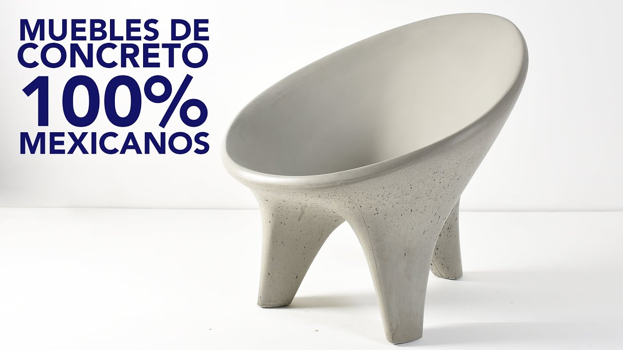 ¡MUEBLES DE CONCRETO 100% MEXICANOS!