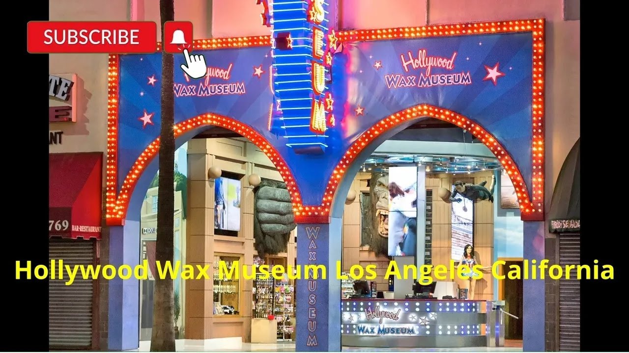 Terrifying Wax Figures at Hollywood Wax Museum 👻  Haunted or Just Real