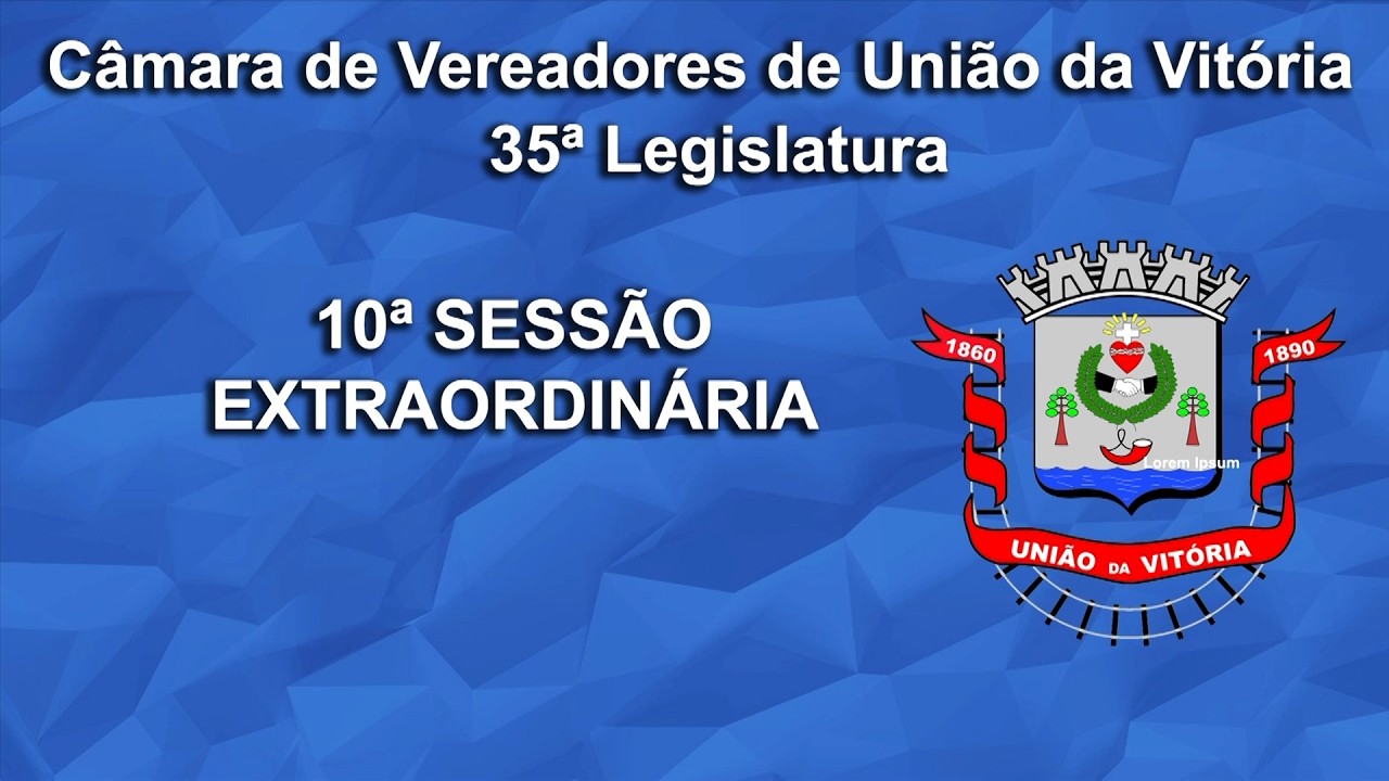 Reunião na Íntegra - 10ª Sessão Extraordinária (2025) - (16/03/2026)