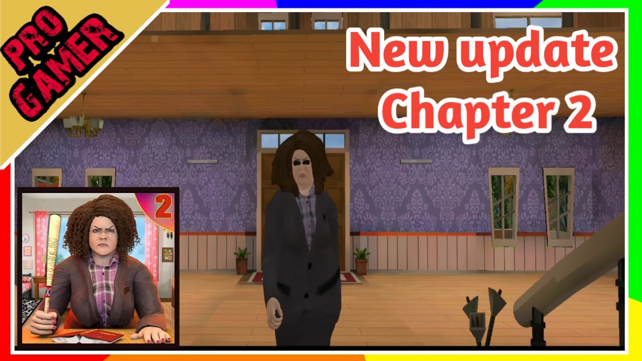 Scare scary bad teacher 3d part 2 House clash | Prank game | Pro Gamer | New update