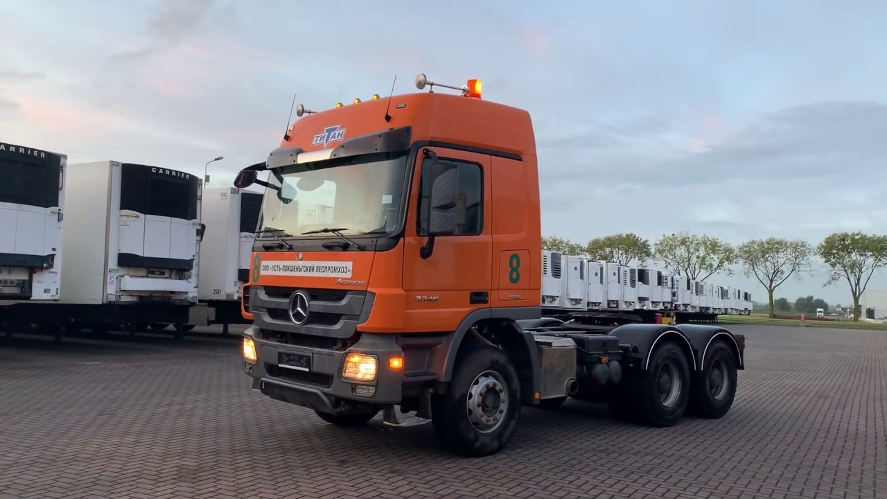 Sold, Actros 3346 6x4