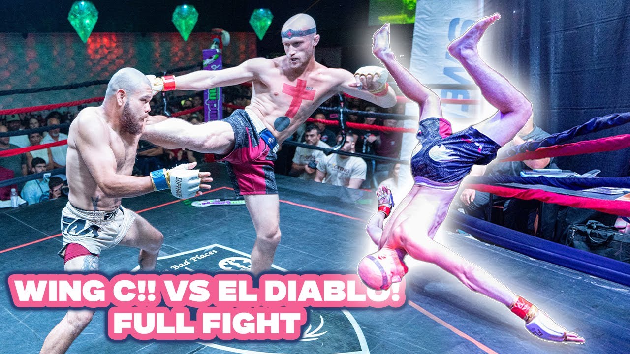 Крылатый С! против Эль Диабло! - Полный бой!! - Серия FLEX FIGHT: Fight Party.