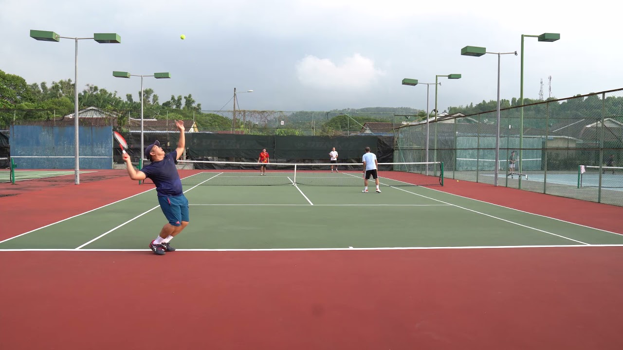 Court Level View Kulim Club Tennis Daily Social Game Marcos/Eng vs Alvin/Mike