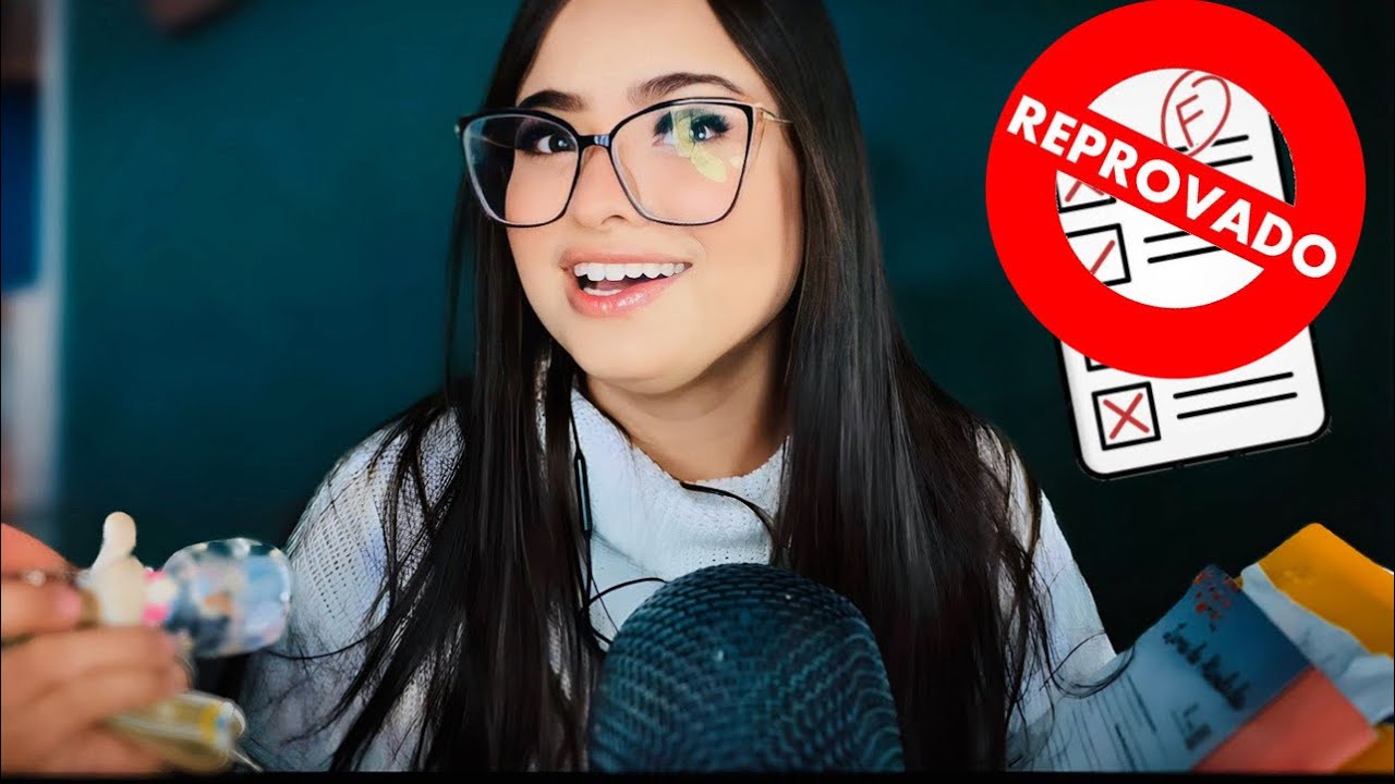 ASMR:PROFESSORA TE REPROVANDO! 🤣🤣