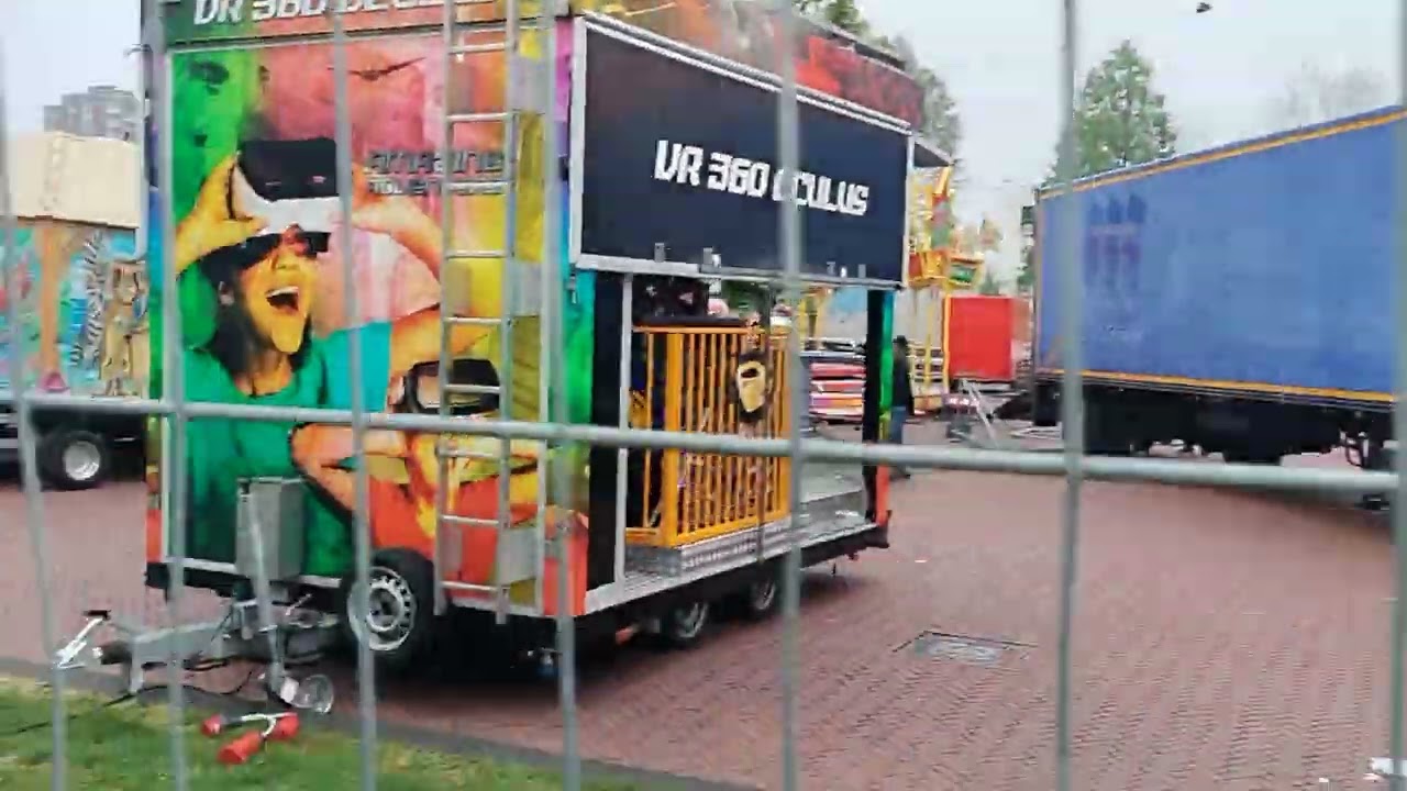 Opbouw Konings kermis Capelle aan den IJssel 2025