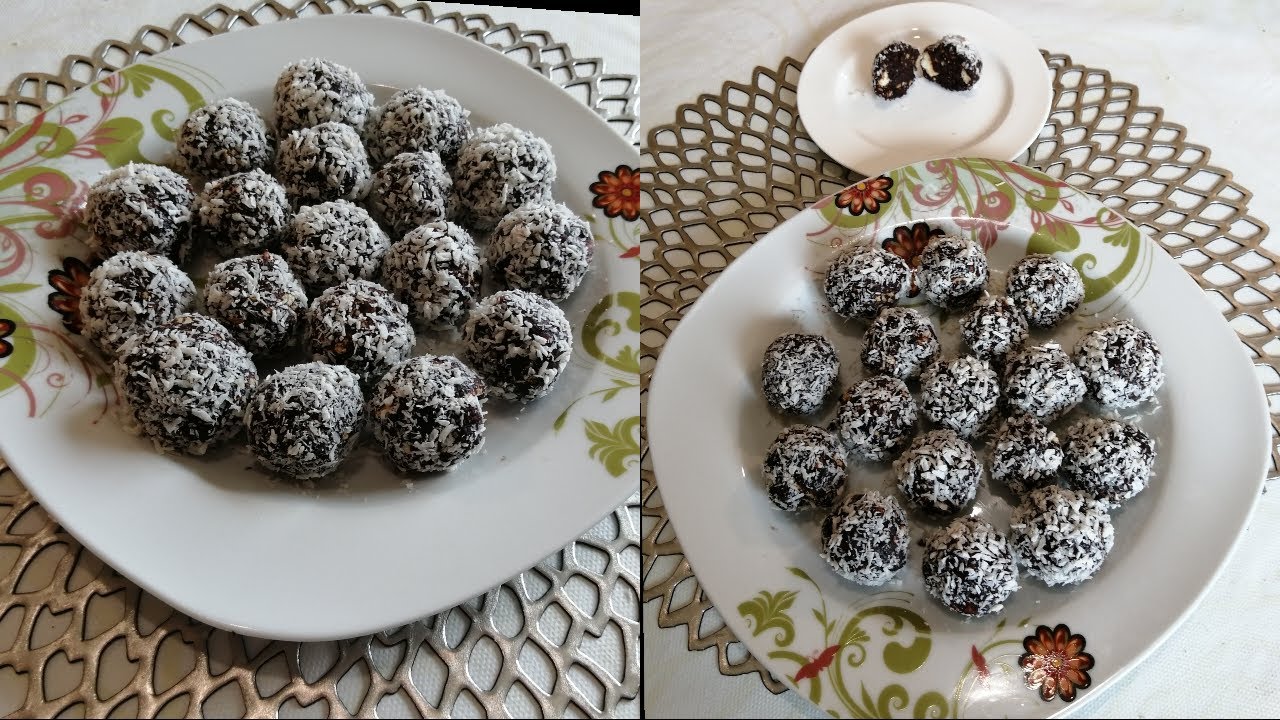 How to make delicious chocolate coconut balls !!