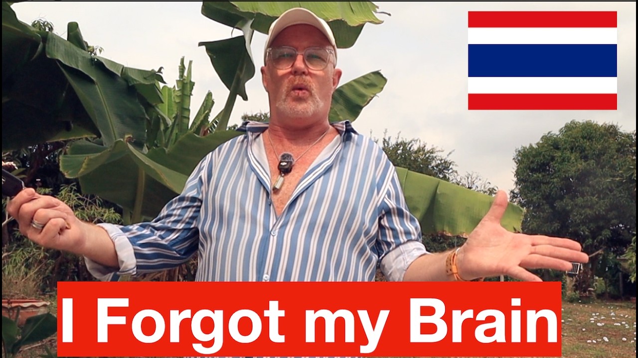Don't forget your brain when you come to Thailand