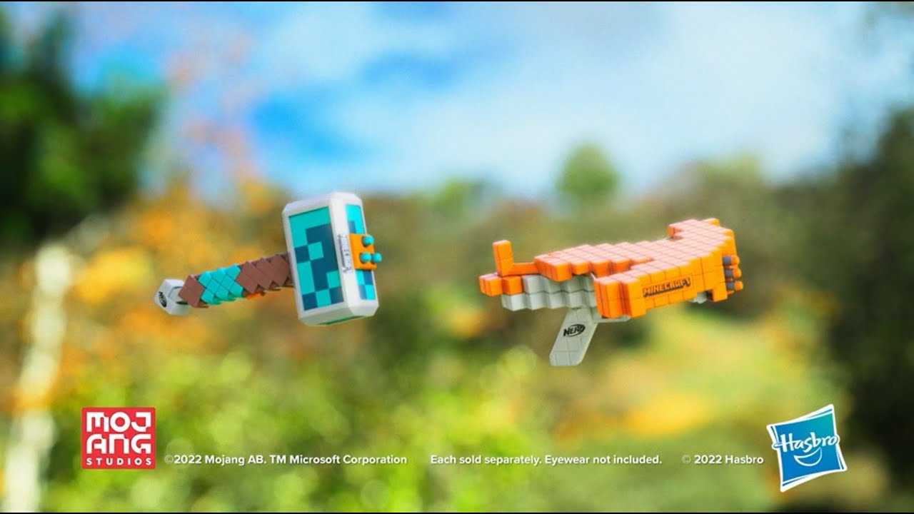 Nerf Minecraft Stormlander & Pillager